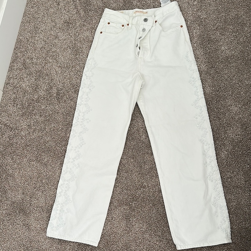 Stylish White Women's Jeans
